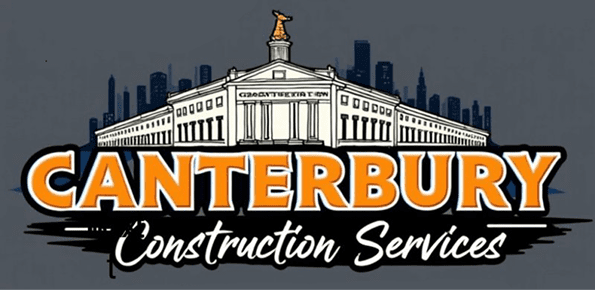 A logo of the construction company